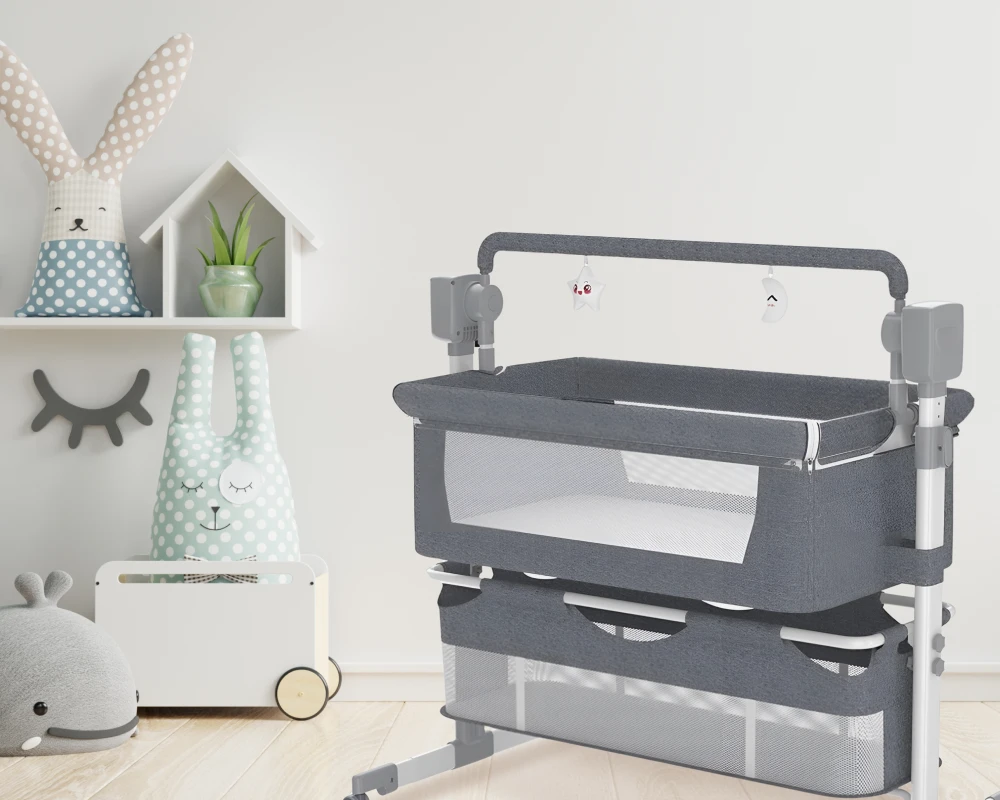 rocking bassinet with wheels